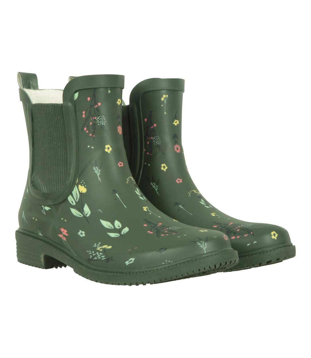 Bottes de pluie femme kaki foncé Mountain Warehouse-1