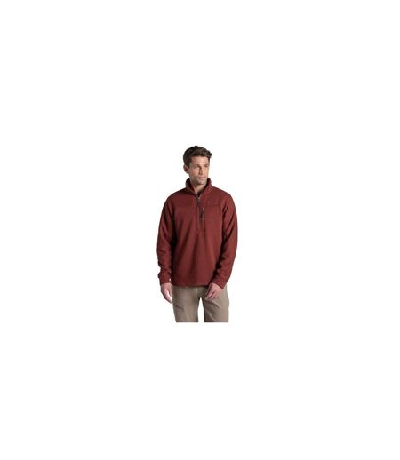 Polaire Torney Homme Jaspe Rouge Craghoppers