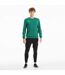 Mens Crew Neck Regular Sweatshirt Pepper Green Puma-1