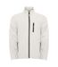 Mens antartida soft shell jacket pearl white Roly-1