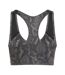 Womens/ladies Snake Print Sports Bra Python Green Stella McCartney-2
