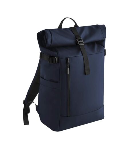 Everyday Roll Up Backpack One Size Navy Bagbase
