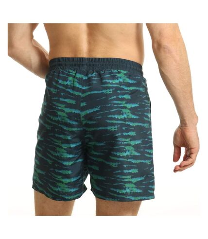 Short de bain tie dye pour hommes bleu/vert RIPT Essentials