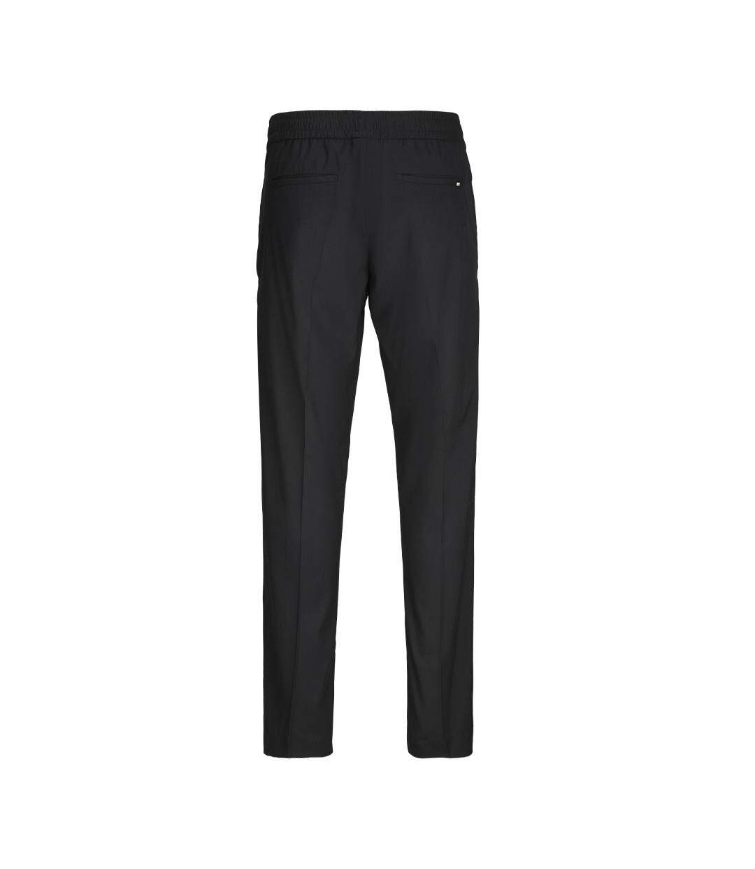 Pantalon fluide noir homme jack & jones kane-3