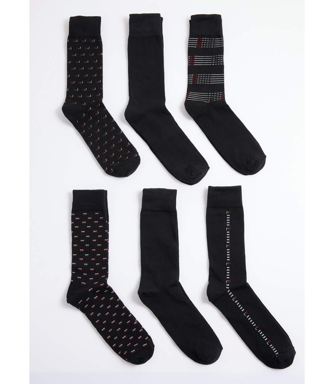 Chaussettes classiques assorties coton-2