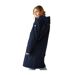 Womens/ladies reinna long length waterproof jacket navy Regatta-4