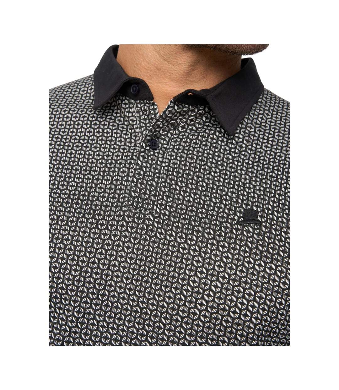 Polo Calvert Homme Noir Bewley & Ritch-4