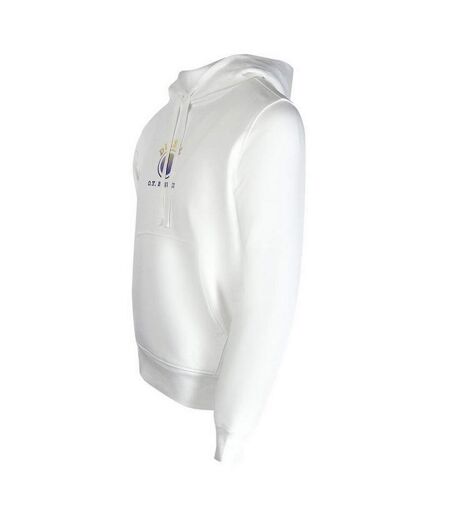 Sweat À Capuche Motif/style Délavé Homme Blanc Diesel