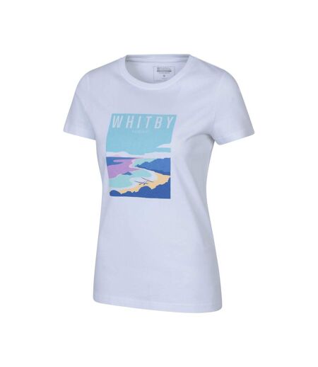 Womens/ladies Whitby T-shirt White Mountain Warehouse