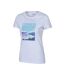 Womens/ladies Whitby T-shirt White Mountain Warehouse-4