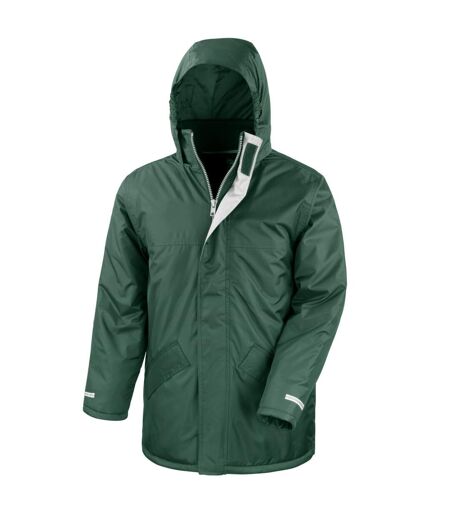 Result Mens Core Winter Parka Waterproof Windproof Jacket (Bottle Green) - UTBC901
