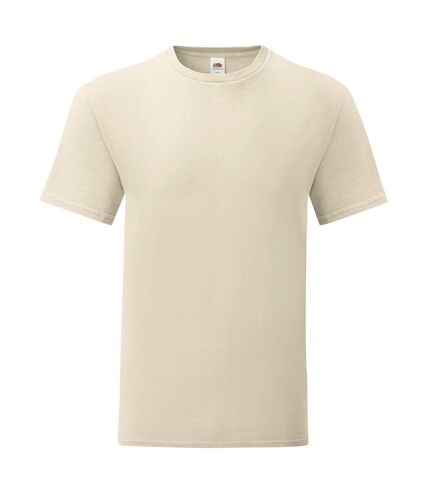 T-shirt iconic homme beige pâle Fruit of the Loom Fruit of the Loom