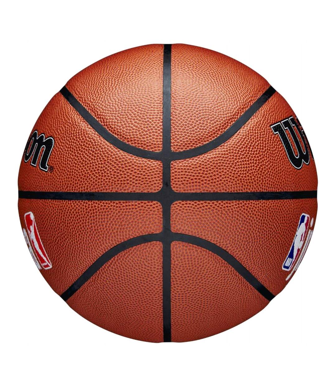 Ballon De Basket Motif/style Logo Jr Nba Taille 7 Marron Wilson-2