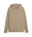 Mens Cloudspun Fleece Pullover Hoodie Iced Coffee Puma-1