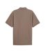 Polo marron homme puma premium-2