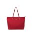 Katana - Sac cabas nylon et cuir - rouge - 7679