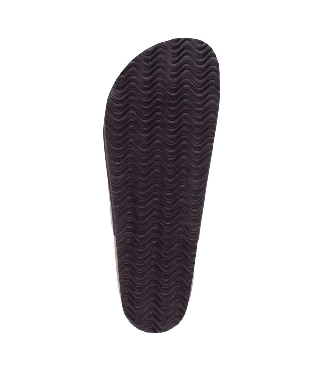 Claquettes Frisso Homme Marron Noir Iguana-4