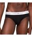 Pack Of 5  Mens Logo Briefs  Black Tommy Hilfiger-2