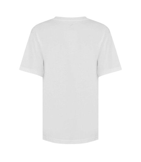 Womens/ladies Squad Big Logo T-shirt  White Puma