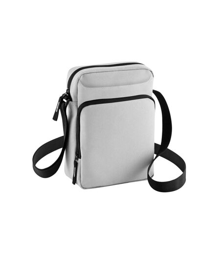 Crossbody bag one size light grey Bagbase