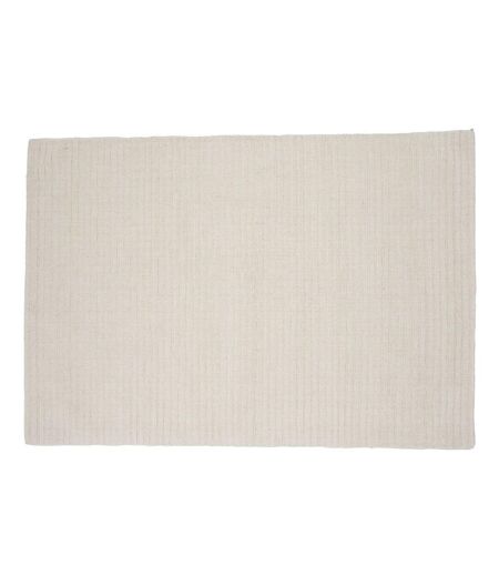 Tapis Déco en Laine Milton 162x230cm Blanc
