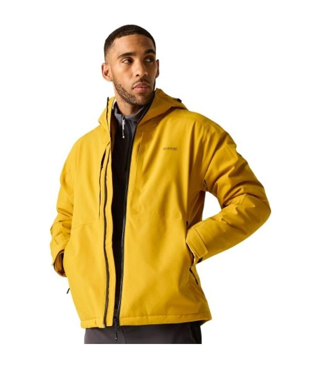 Veste Imperméable Maltrek Homme Jaune Foncé Regatta-1