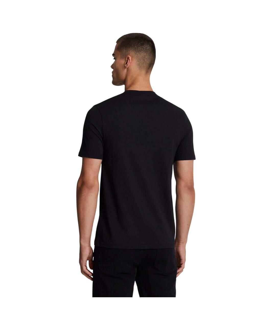 T-shirt Homme Noir Lyle & Scott-3