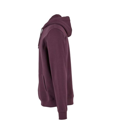 Sweat À Capuche Homme Violet Prune Build Your Brand
