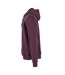 Sweat À Capuche Homme Violet Prune Build Your Brand-3