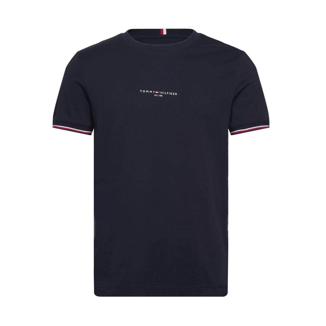 T-shirt Marine Homme Tommy Hilfiger Arch - 3XL-1