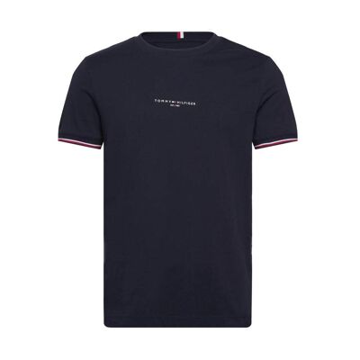 T-shirt Marine Homme Tommy Hilfiger Arch - 3XL