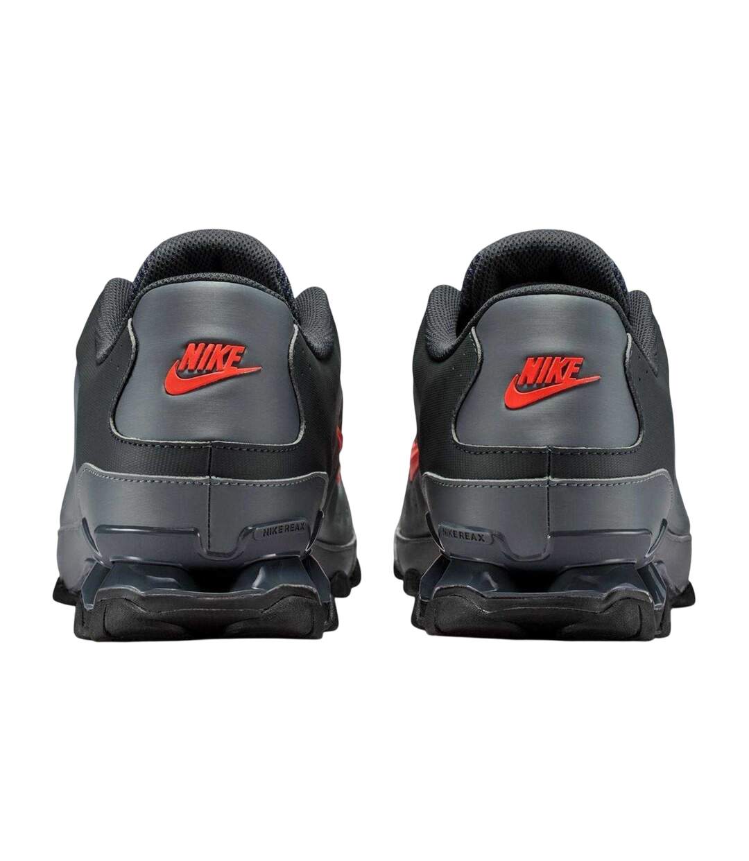 Mens Reax Lace Up Trainers Triple Black Nike-2