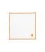 Lot de 4 Serviettes de Table Yucatan 40x40cm Blanc-2