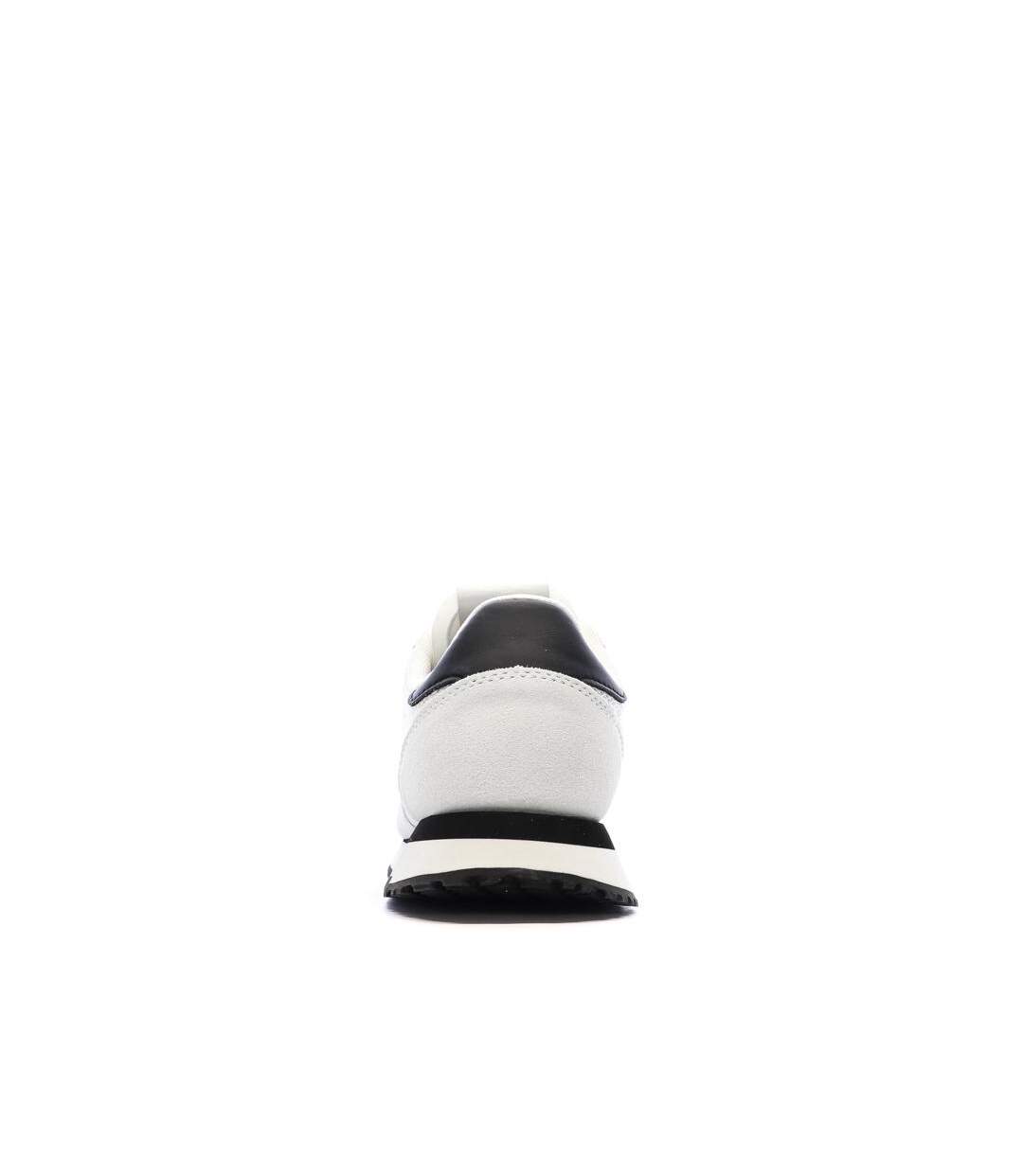 Baskets blanches/marines homme tommy hilfiger eva runner leath-3
