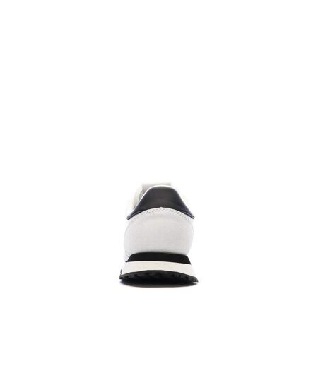 Baskets blanches/marines homme tommy hilfiger eva runner leath