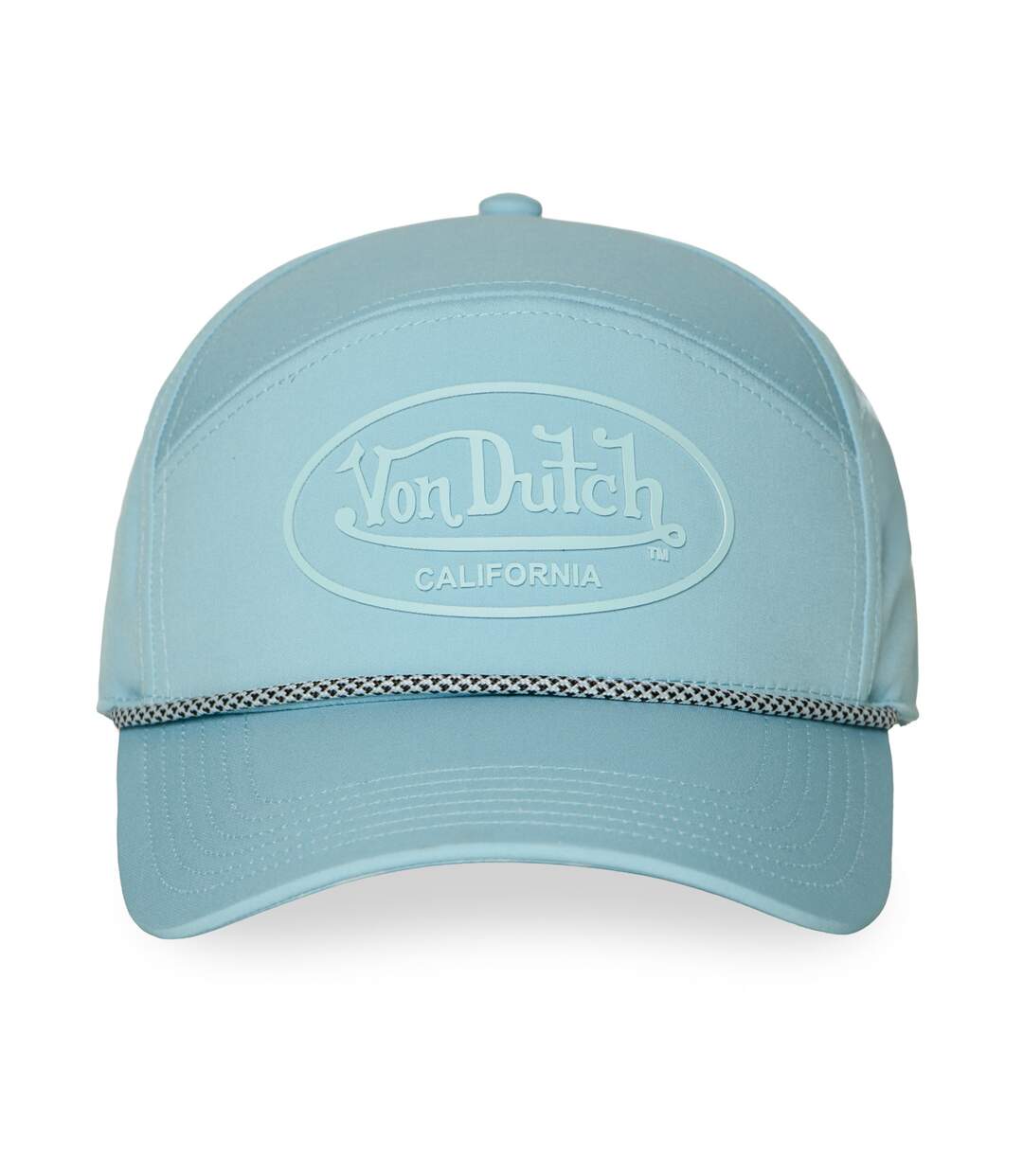 Casquette 6 panneaux filet en mesh logo rubber print Cord Vondutch-2