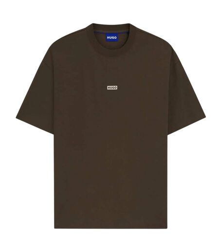 T-shirt Motif/style Imprimé Au Dos Mcmxciii Homme Marron Foncé Hugo