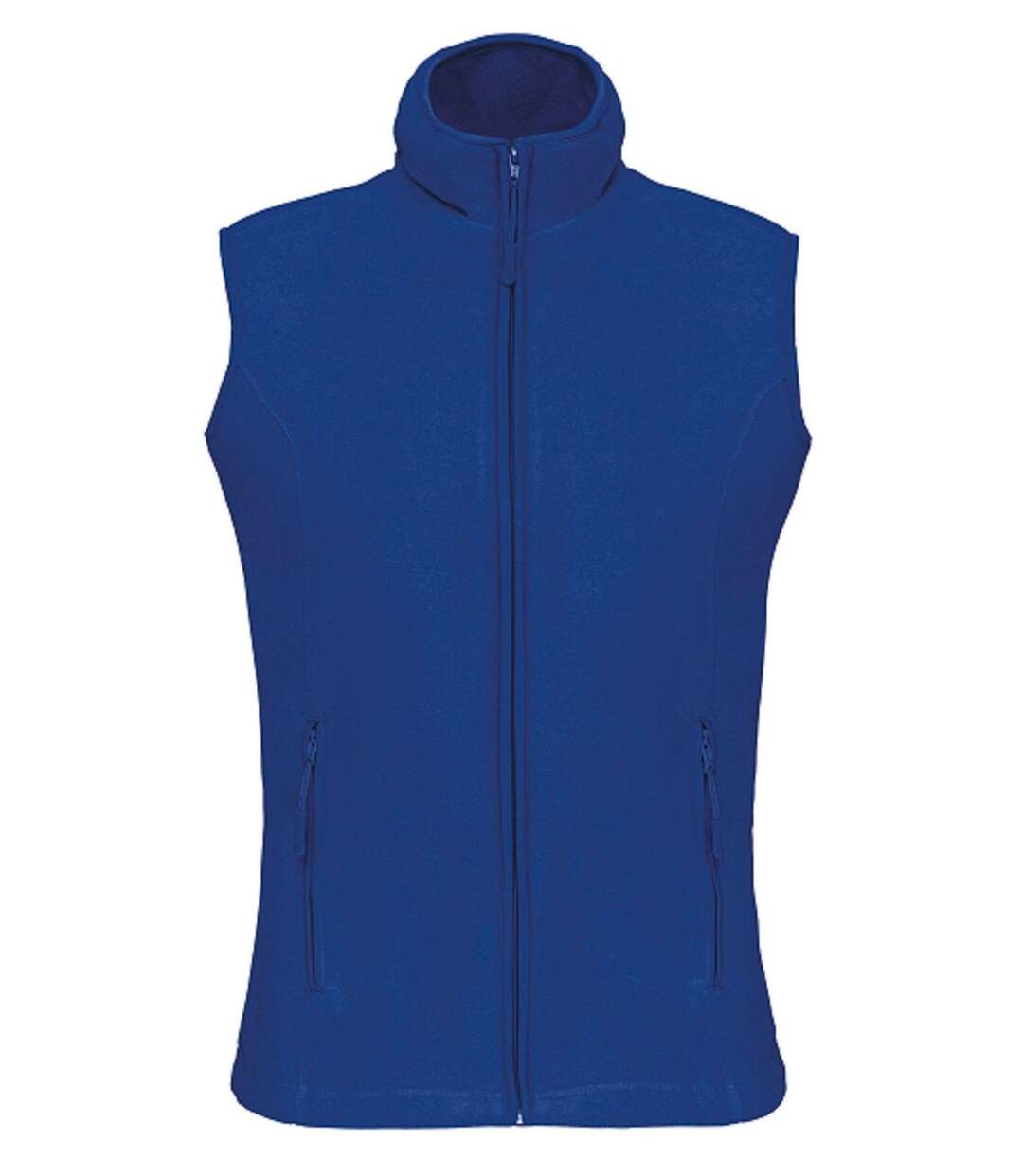 Gilet sans manches micro polaire femme - K906 - bleu roi-1