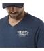 T-shirt homme col V en coton print devant et dos Wings Vondutch-4