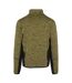Mens Baslinn Marl Full Zip Fleece Jacket Nephrite Green Black Regatta-2