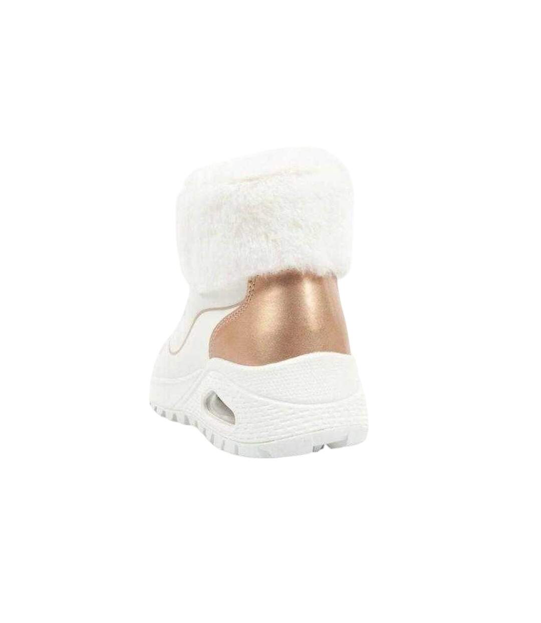 Baskets Uno Rugged Femme Blanc Skechers-2