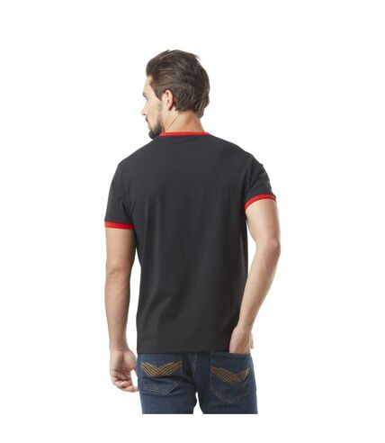 T-shit homme stretch en col V en contraste Blast Vondutch