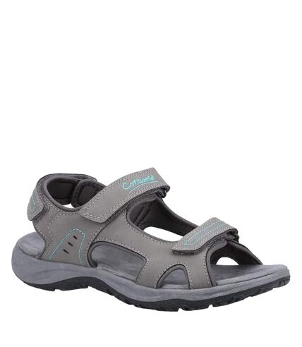 Cotswold Womens/Ladies Freshford Recycled Sandals (Gray/Turquoise) - UTFS9800