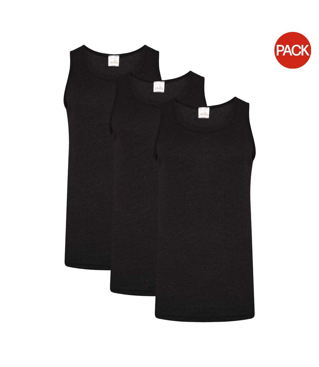 Débardeurs Thermiques Homme Noir Heatforce-1