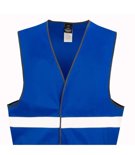 Gilet haute visibilité core enhanced adulte bleu roi SAFE-GUARD by Result