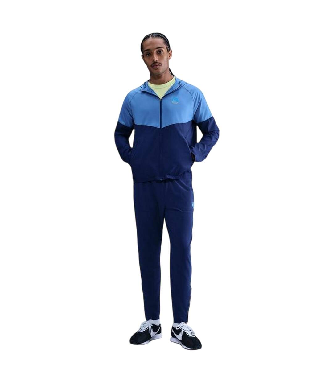 Veste Motif/style Swoosh City Run Homme Bleu Nike-1
