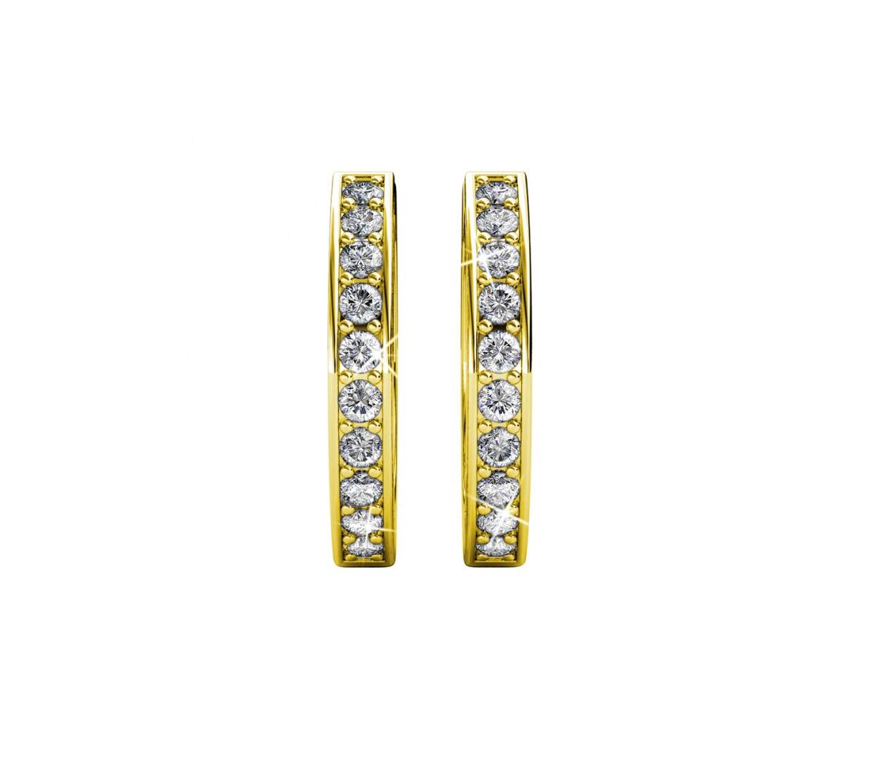 Boucles d'oreilles Perry - Cristal d'Autriche-3