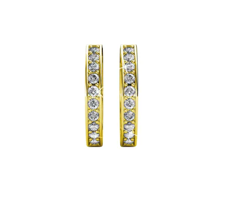 Boucles d'oreilles Perry - Cristal d'Autriche