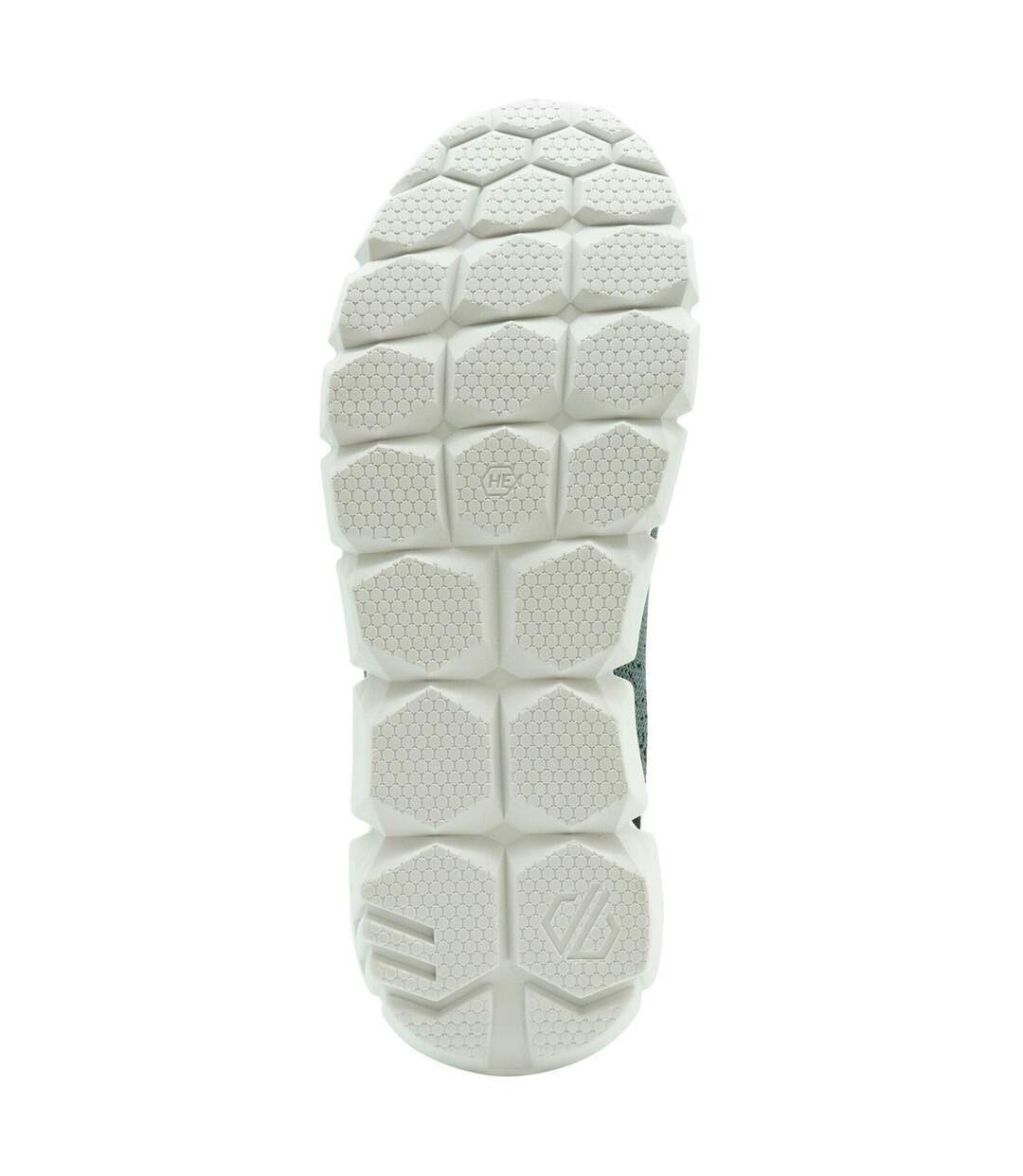 Baskets hex-at homme vert kaki / jaune néon Dare 2B