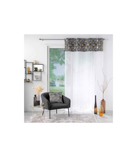 Rideau Voilage à Œillets Clairine 140x240cm Gris